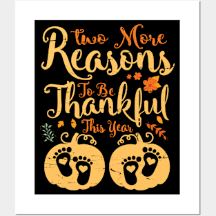 Thanksgiving Mommy Two More Reasons To Be Thankful This Year Posters and Art